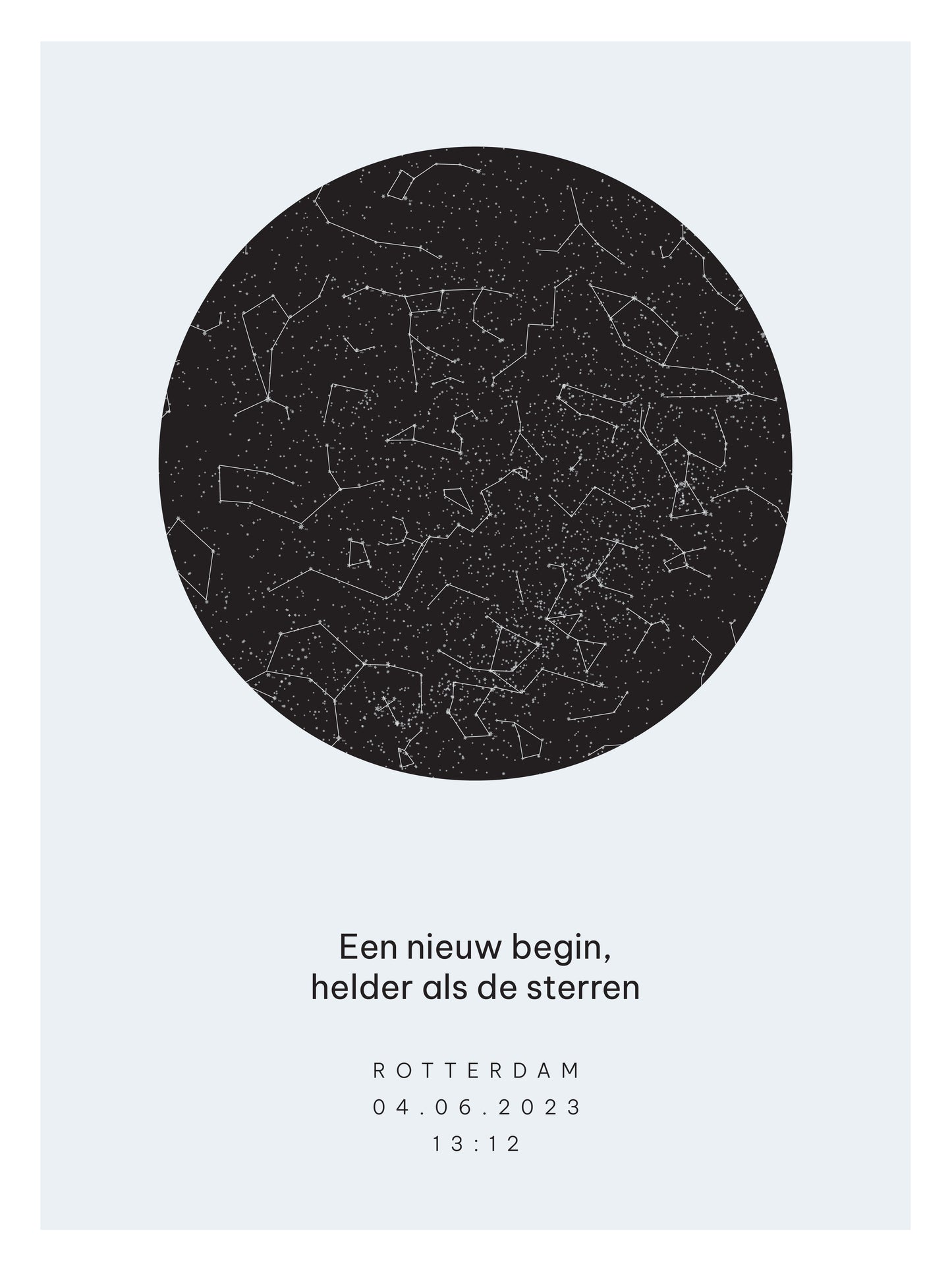 Poster - Nieuw begin