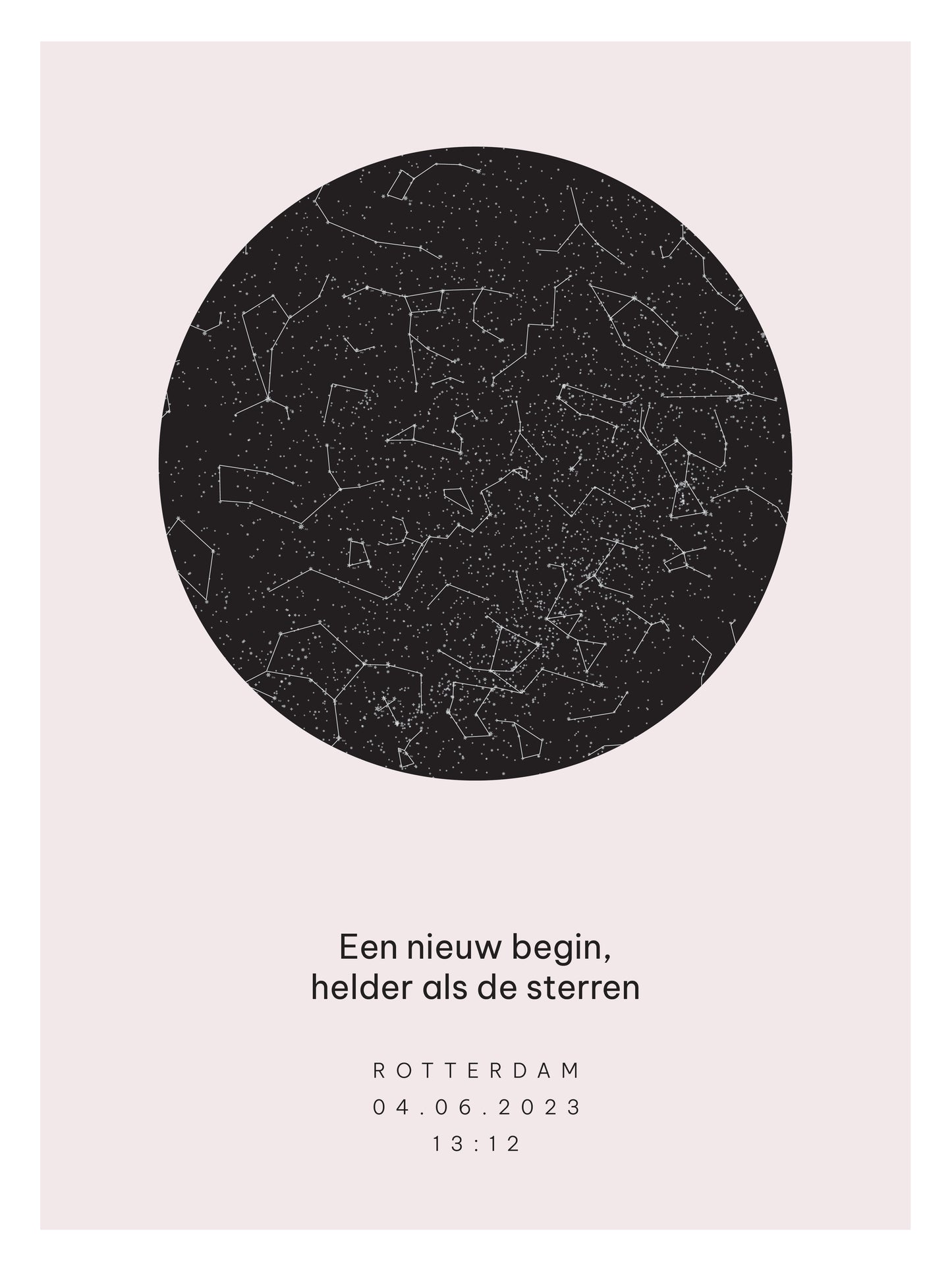 Poster - Nieuw begin