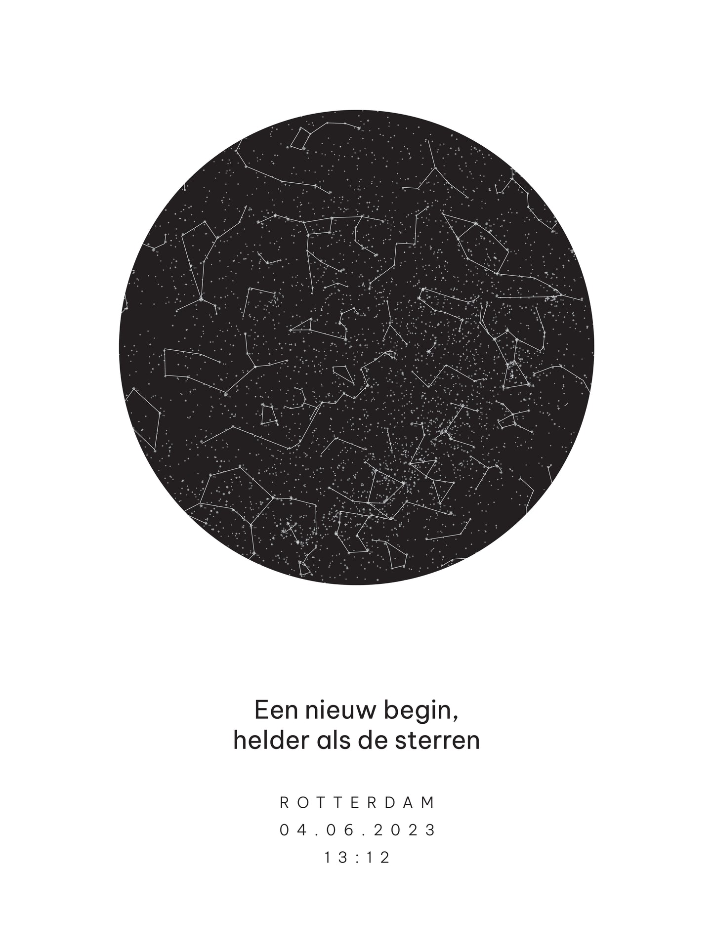 Poster - Nieuw begin