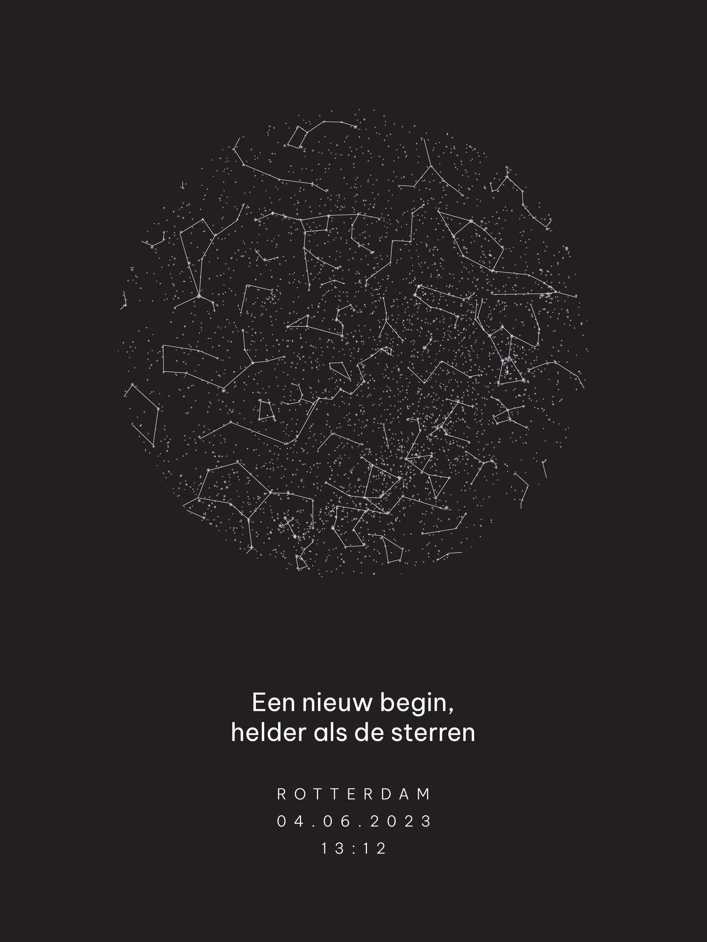 Poster - Nieuw begin