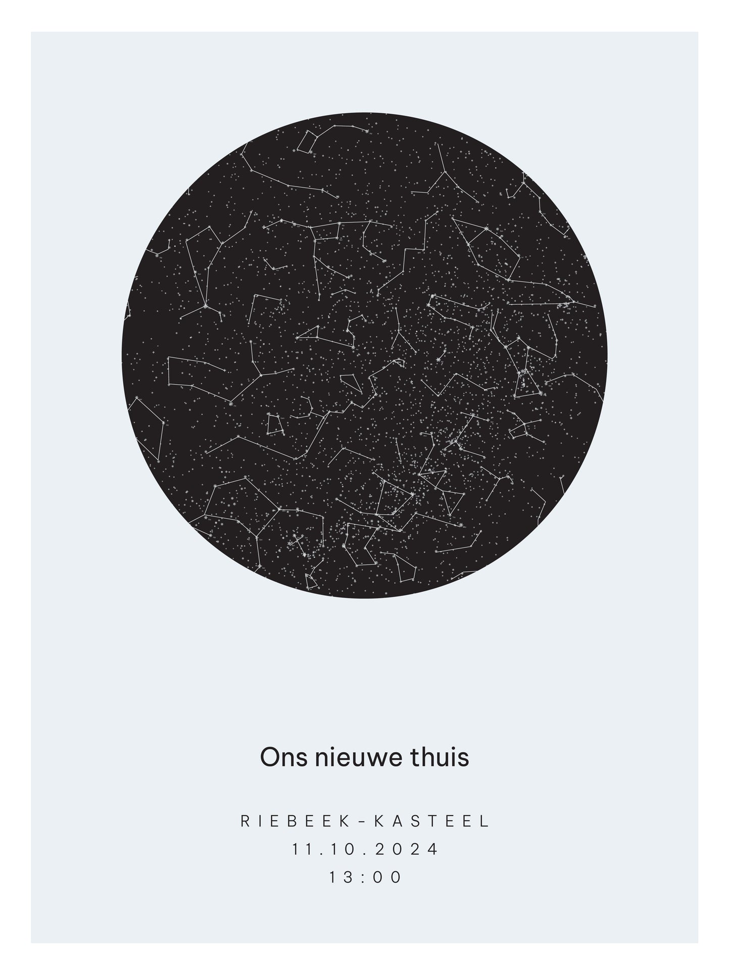 Poster - Nieuwe woning