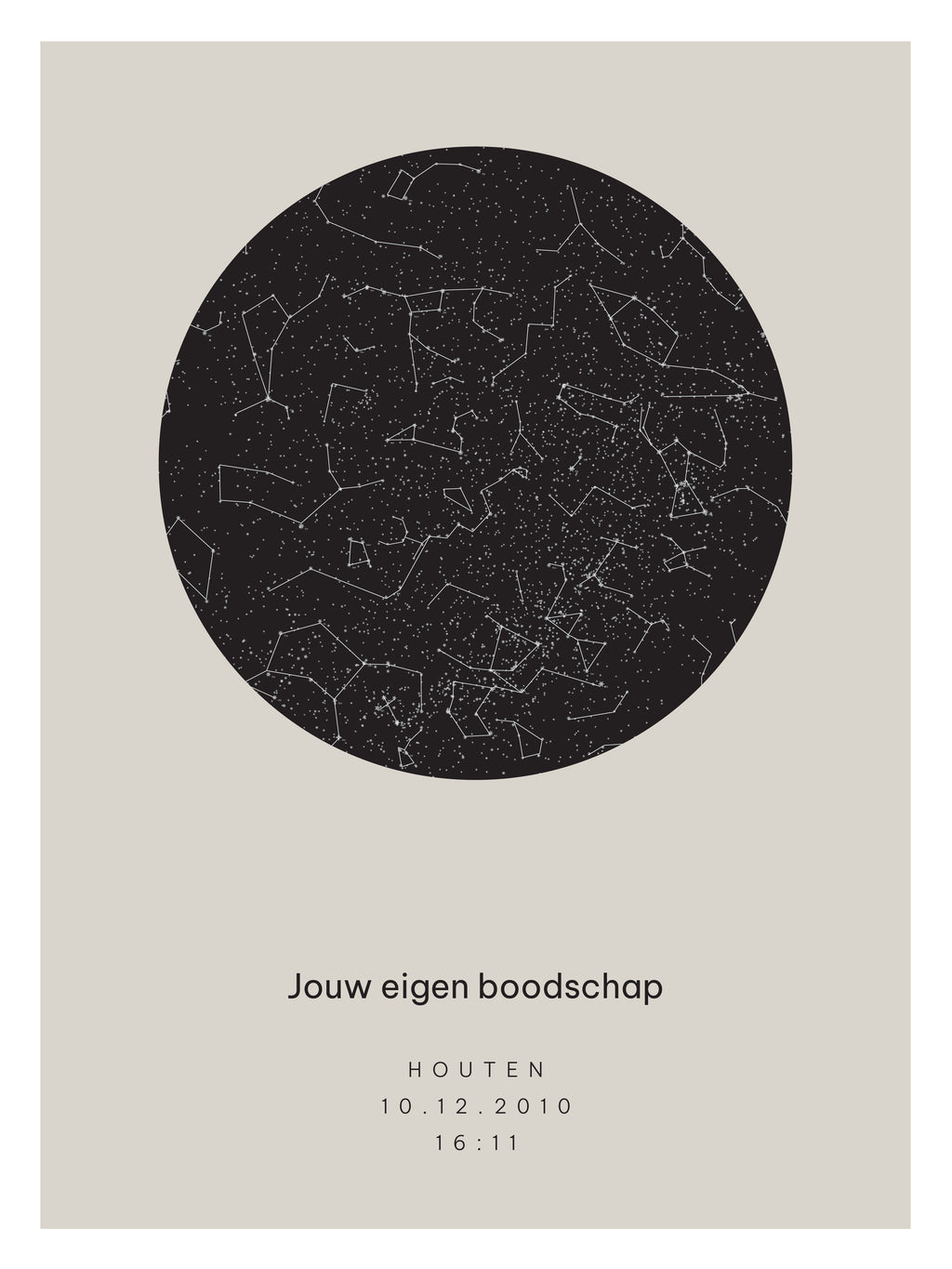Poster - Sterrenlucht