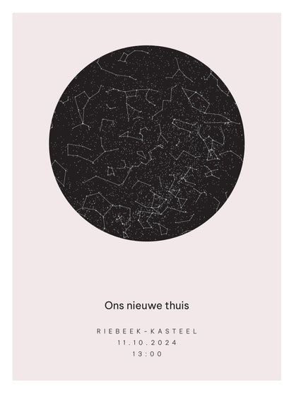 Poster - Nieuwe woning