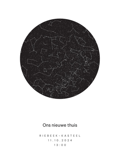 Poster - Nieuwe woning